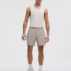 Lululemon Men's Tan Athletic Shorts S